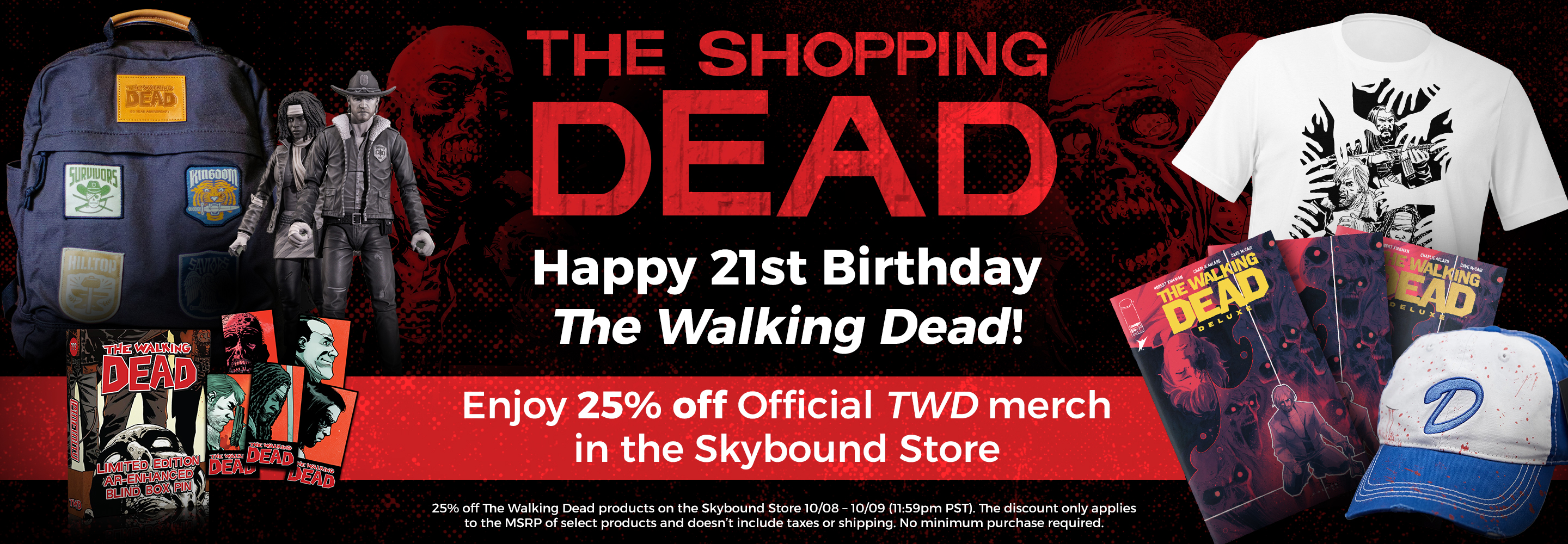 The Walking Dead 21st Anniversary Sale